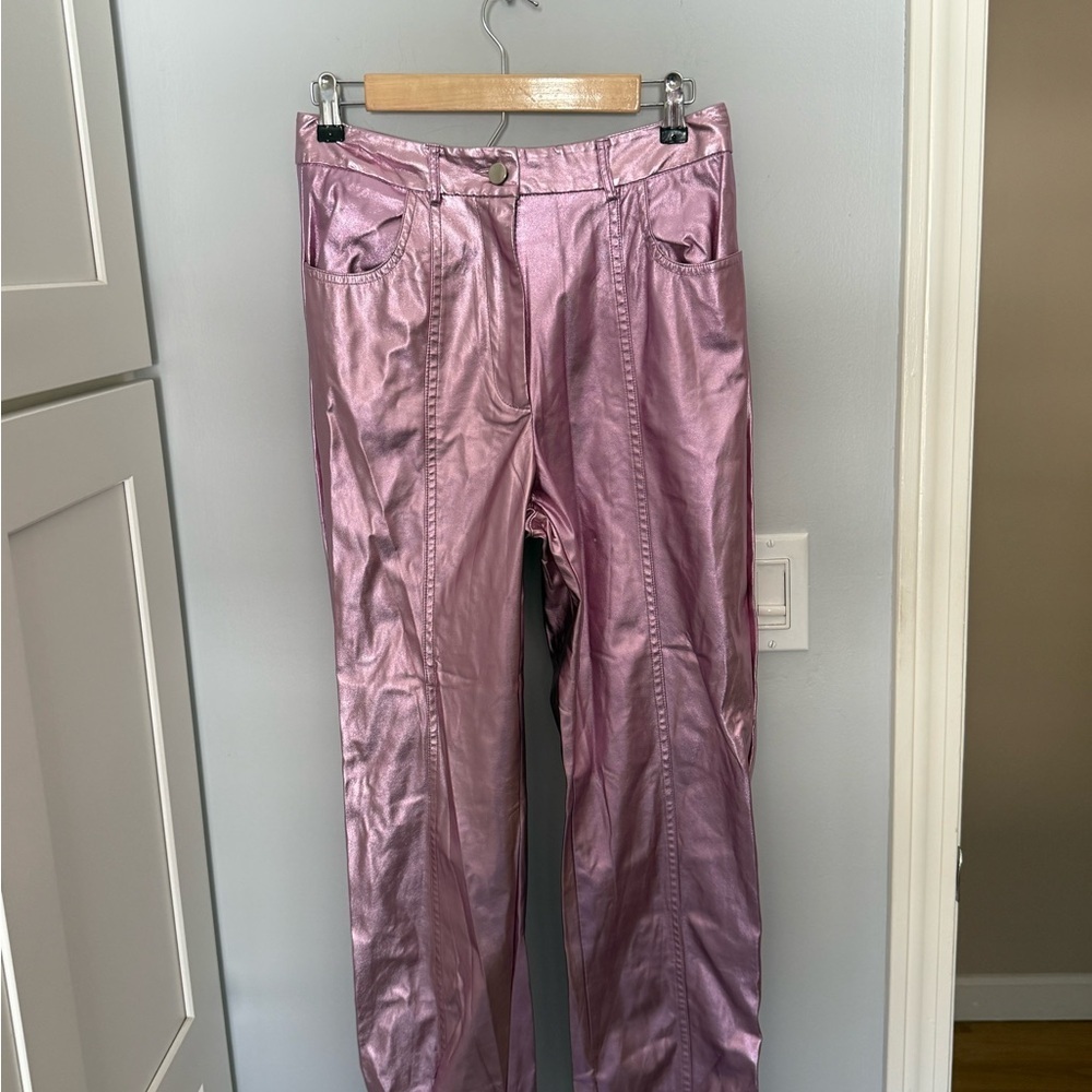 NWOT Laagam Dazzle High-Rise Pants SIZE L - Picture 3 of 9
